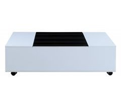 Mesa de centro elevável branco SAM