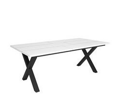  Mesa de jantar rústica 194x90