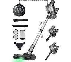 Proscenic P12 - Aspirador sem fio 400W 30000Pa | Compre online na Espanha