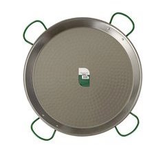 Panela de paella polida 40 porções
