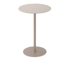 Mesa lateral redonda de ferro 6x37