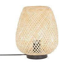 Beliani Candeeiro de mesa BOMU