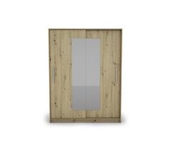 Roupeiro ELEGANZA portas deslizantes com espelho 150x195cm