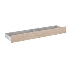 Gavetas baixas para cama de casal, modelo Baltic