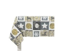 TOALHA DE MESA RÚSTICA DE NATAL