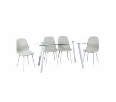 Conjunto de sala AMINA 1 mesa e 4 cadeiras