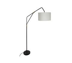 Candeeiro de pé BEVERLY de estilo industrial 181cm