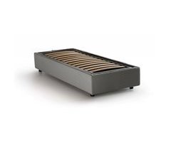 Cama de solteiro de tecido