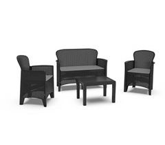 Sala de estar exterior em PVC