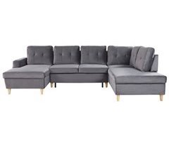 Beliani Sofá cama Terciopelo LERUM