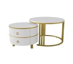 2 em 1, mesa de centro, mesa de sala, 2 gavetas 70x70