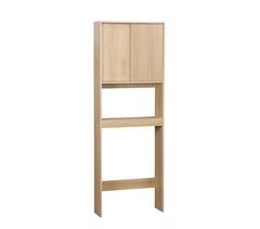 Prateleira / Móvel de WC Linear com portas deslizantes, 3 espaços 64