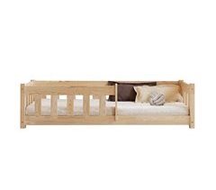 Cama infantil de madeira Montessori CP Mila 76x149