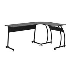 Mesa de computador Aglomerado, Metal HOMCOM 112x5