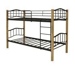 Beliche Duplo Madeira e Metal 90x190