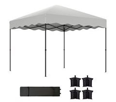 Tenda Dobrável Metal e Tecido Oxford Outsunny