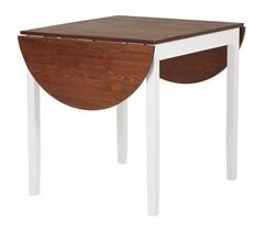 Mesa de Cozinha Dobrável Madeira de pinho HOMCOM, casa - cozinha 140x70