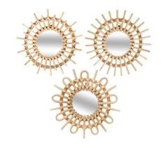 WELL HOME - Conjunto de 3 espelhos Aida