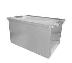 Curver Caixa de arrumação com tampa Bi-Box 40L