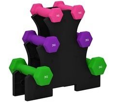 Conjunto de Halteres Metal, plástico, ABS SPORTNOW