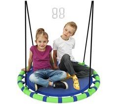 Baloiço para Crianças Metal, Textilene e PE AIYAPLAY