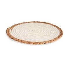 Tapete de borda branca coleção KINVARA