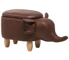 Beliani Puf animal ELEPHANT