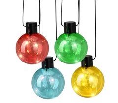 Well Home LED String Lights com temporizador e 10 lâmpadas