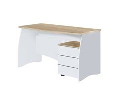 Mesa com efeito de madeira 136x67