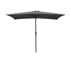 Acomoda Textil - Guarda-sol de jardim com revestimento anti-UV e pega de manivela