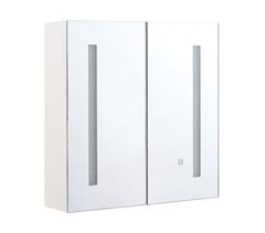 Armário de casa de banho com espelho e LED CHABUNCO