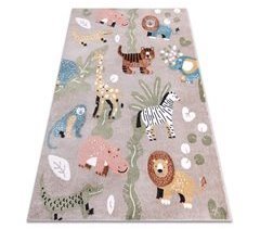 Tapete FUN Africa para crianças animais África 140x190