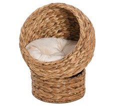 Cama destacável Grama de aguapé, suporte de arame, poliéster,