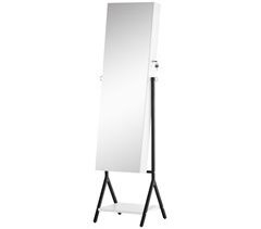 Joalheiro de Pé MDF, Metal e Vidro HOMCOM, casa - decoração
