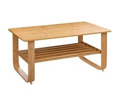 Mesa de centro de bambu