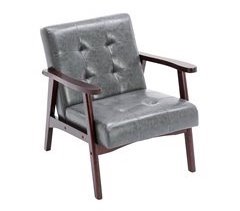 Cadeira de madeira Fahlber - Relax Int/Ext (estofada bege)