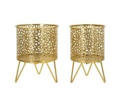 Conjunto de 2 Vasos para Plantas MF415