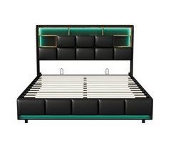 Cama, USB, Cama Jovem, Cama de Casal, LED