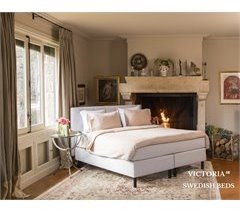 Cama boxspring VICTORIA II BEDS OF SWEDEN
