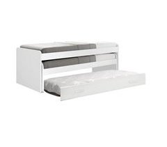 Cama tripla com somiês