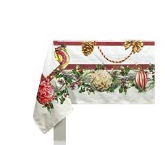 DECORAÇÃO DE TOALHAS DE MESA DE NATAL