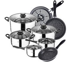 8 peças Bateria de cozinha com jogo de remendo