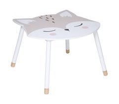 Mesa infantil Fox Douceur com pernas de pinho