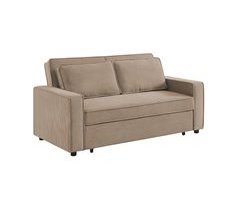 Sofá-cama de bombazina de 3 lugares, Chill