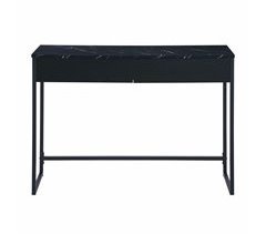 Consola com 2 gavetas cor preto LINA