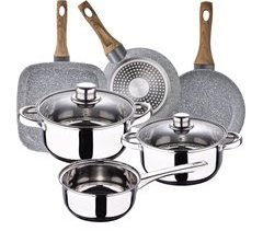 Jogo de bateria de cozinha de 6 peça