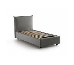 Cama de solteiro de tecido