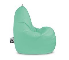 Puff Pera Relax Polipiel Menta HAPPERS