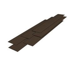 Conjunto de 6x painéis de parede 3D Bronckhorst