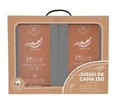 Conjunto de lençóis de 4 peças em algodão 100%